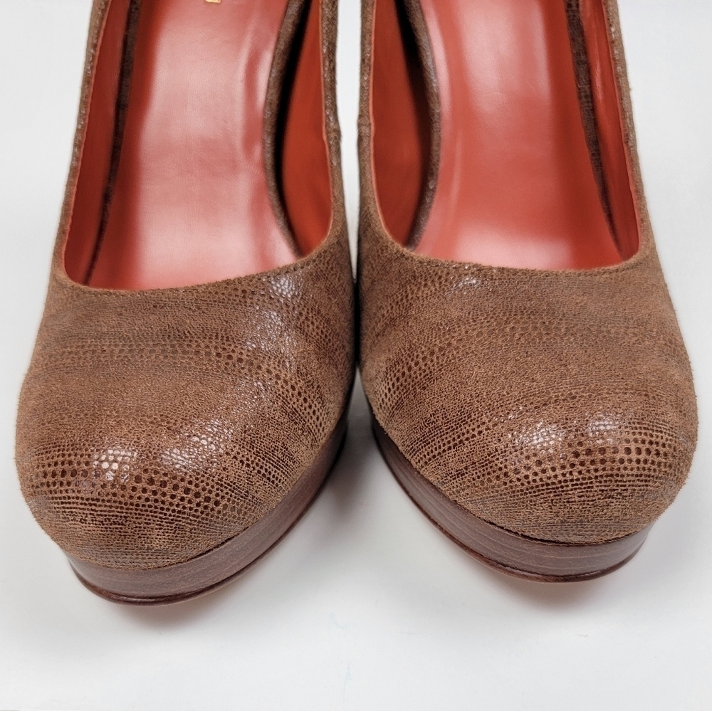Cole Haan Mariela Leather Heels 10 - Picture 7 of 11